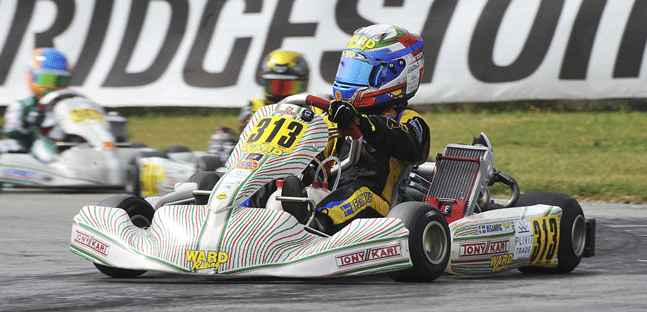 WSK Super Master Series<br />Beganovic travolgente in OKJ