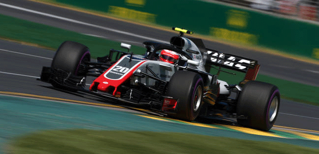 Haas riscrive la propria storia<br />Terza fila per Magnussen e Grosjean<br />