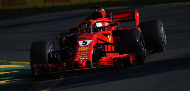 Melbourne - Libere 3<br />Dopo l'umido, Ferrari in vetta con le slick