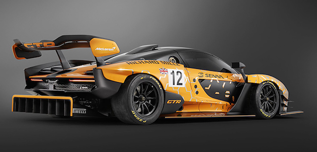 La super McLaren Senna GTR<br />Guarda a Le Mans, si ferma ai trackday