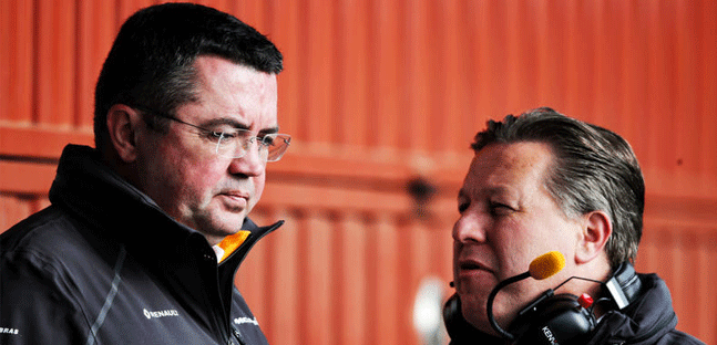 McLaren sempre nei guai<br />Boullier getta acqua sul fuoco