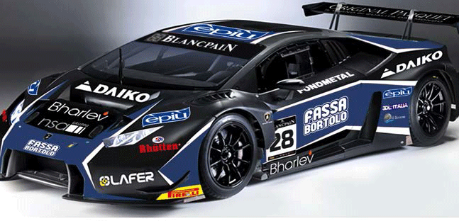 Due Huracan per Lazarus<br />nel Blancpain Endurance