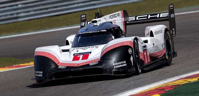 La Porsche 919 a Spa<br />pi&ugrave; veloce della F1