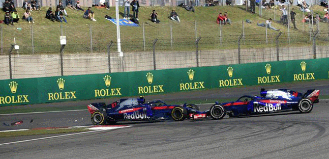 La frittata dei torelli<br />Gasly e Hartley si spiegano