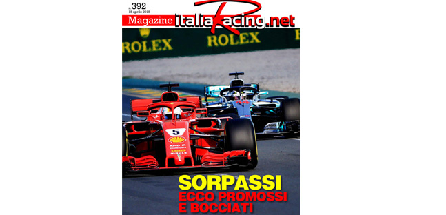 È online il Magazine 392 di Italiaracing<br />L’arte del sorpasso