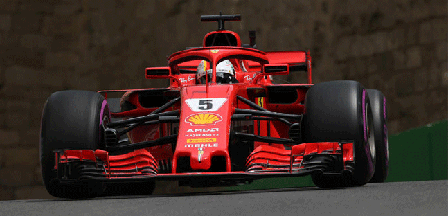 Baku - Qualifica<br />Vettel, tre pole su quattro