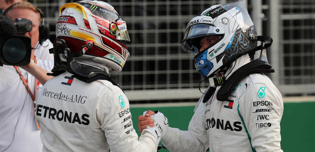 Hamilton: "Abbiamo cambiato tutto<br />A Sebastian render&ograve; la vita difficile"