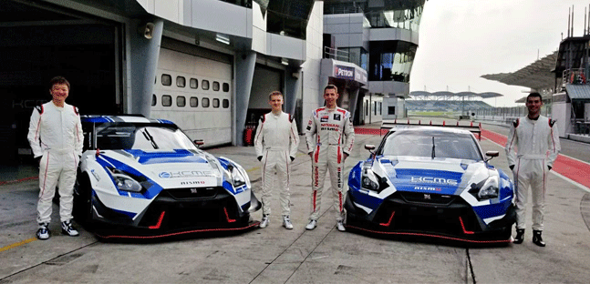 Liberati nel Blancpain Asia<br />con il team KCMG Nissan