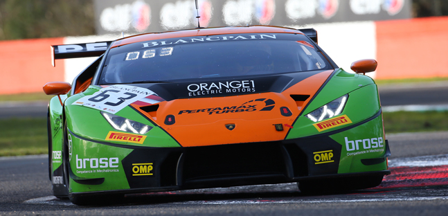 Sprint a Zolder, qualifica<br />Bortolotti e Lamborghini in pole