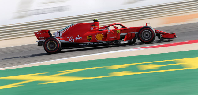 Sakhir - Libere 3<br />Raikkonen ancora in palla