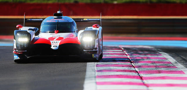 Le Castellet, Prologue<br />Toyota al top ma fuori regola<br />Bruni-Cairoli leader in GTE