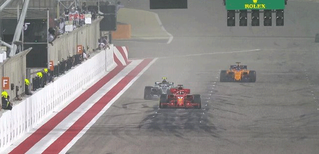 Sakhir - La cronaca<br />La magia di Vettel