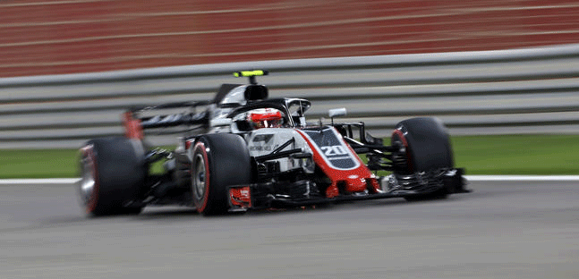 Magnussen esalta la Haas<br />Per Grosjean weekend da dimenticare
