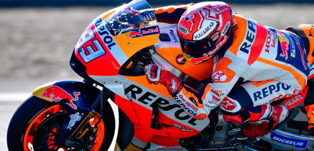 Prove private al Mugello,<br />Marquez il più veloce con la Honda