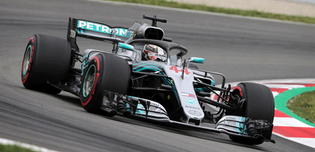 Montmel&ograve; - Qualifica<br />Hamilton torna in pole