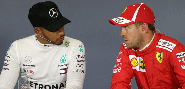 Hamilton-Vettel, divisi in pista<br />uniti nella polemica contro la F1
