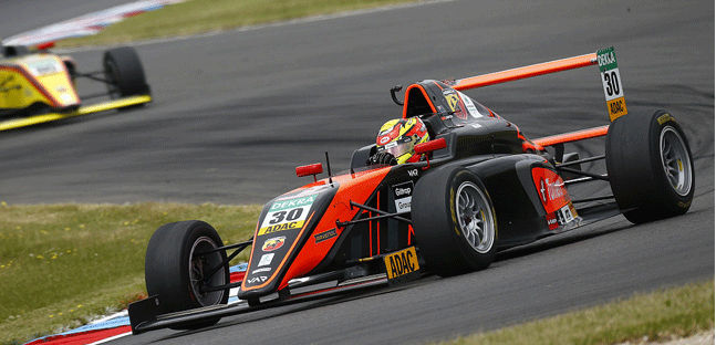 F4 tedesca al Lausitzring, gara 1<br />Vince Lawson dopo il caos