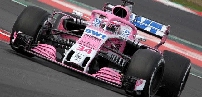 Force India con tre rookie<br />nei test di Montmel&ograve; post GP