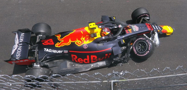MonteCarlo - Libere 3<br />Ricciardo al top, Verstappen KO