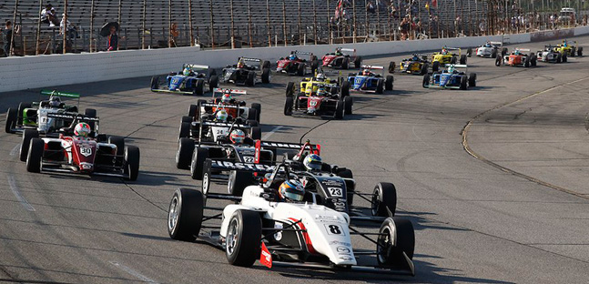 USF 2000 a Indianapolis<br />Kirkwood continua a comandare