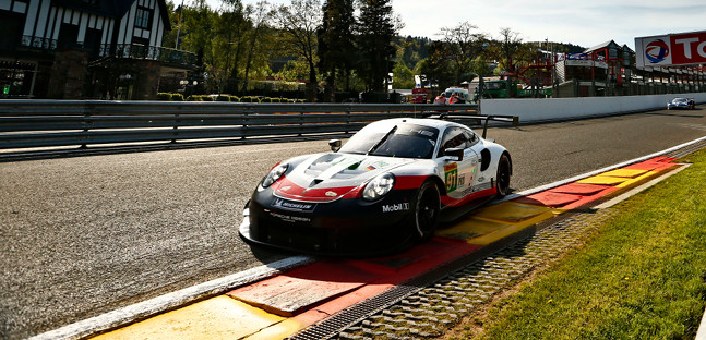 In pista a Spa con Bruni e la Porsche<br />Una bella qualifica, pronto per la gara