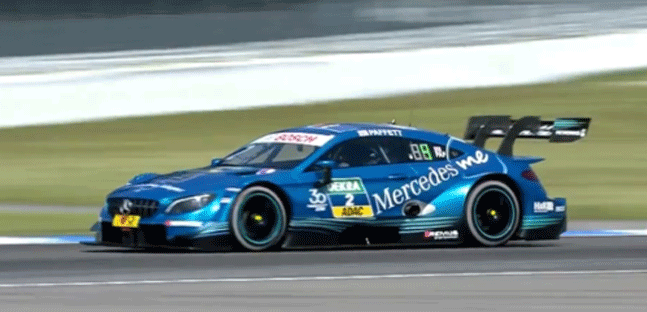 Hockenheim, gara 1<br />Vince Paffett, doppietta Mercedes