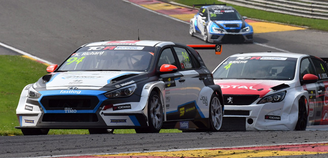 Spa, gara 2: <br />Richard centra il Target con la Hyundai