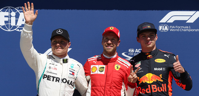 Montreal - La cronaca<br />Trionfo di Vettel con la Ferrari