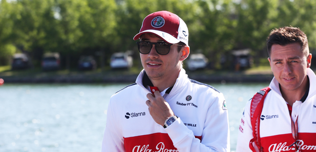Leclerc non si nasconde:<br />"Brusco il passaggio dalla F2 alla F1"