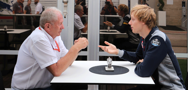 Hartley non rischia il sedile<br />Marko: "Ora sta migliorando"<br />