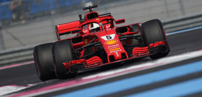 Prima curva, una staccata da brivido<br />Vettel prover&agrave; a beffare le Mercedes<br />