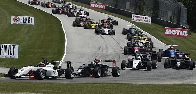 USF2000 a Road America<br />Kirkwood, doppietta da KO