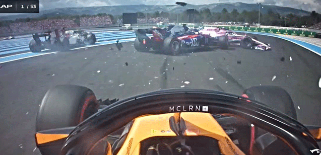 A Le Castellet il crollo<br />della grandeur francese