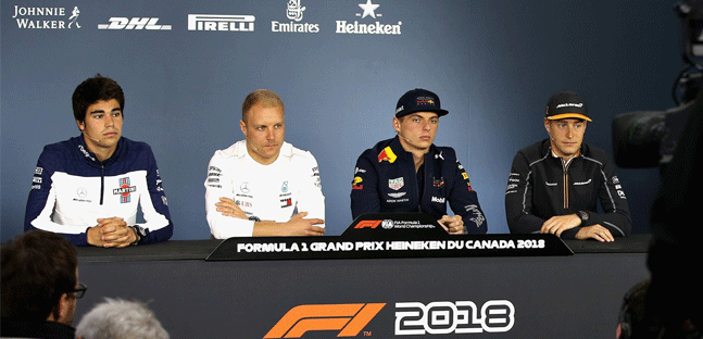 Il rapporto piloti F1 e Media<br />Se Verstappen minaccia testate...