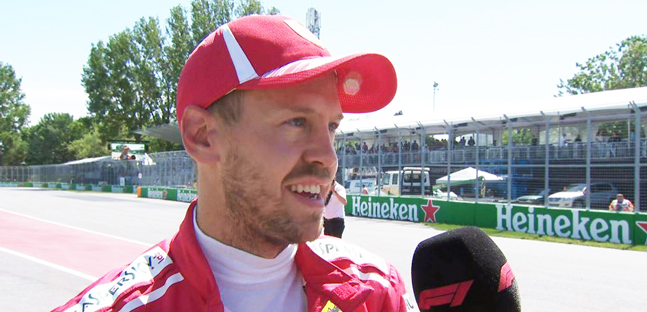 Pole record per Vettel a Montr&eacute;al<br />Raikkonen, 5°, paga un errore in Q3