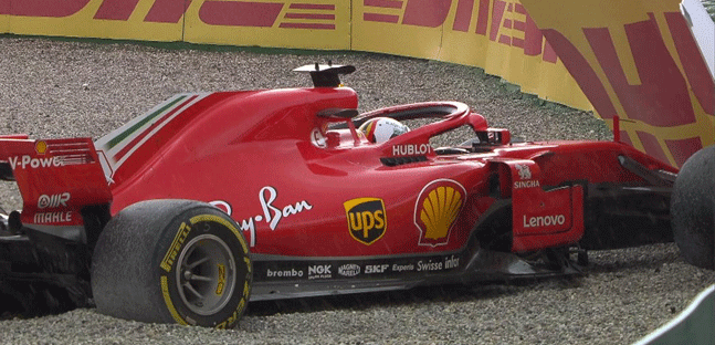 Hamilton torna leader<br />Vettel, un errore pesante