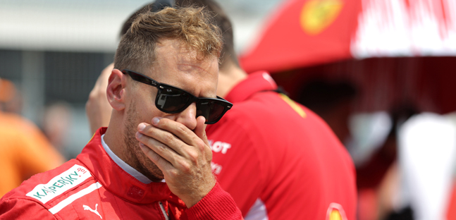 Vettel commenta il suo errore<br />"Non voglio perderci il sonno"
