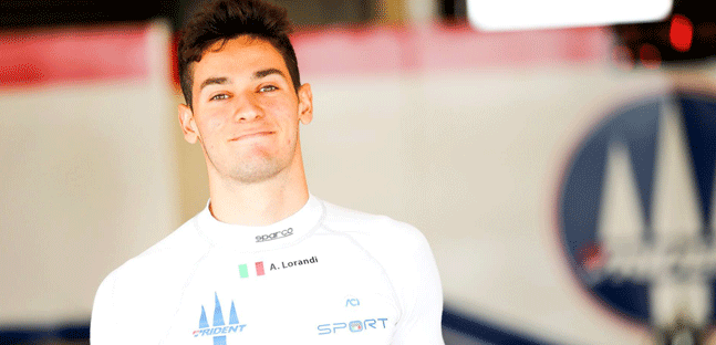 Lorandi debutta con Trident<br />Da Budapest a Yas Marina