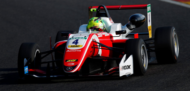 Spa, qualifiche 1-2<br />Brillano Daruvala e Schumacher