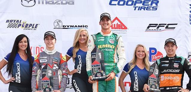 ProMazda a Mid-Ohio: VeeKay impera