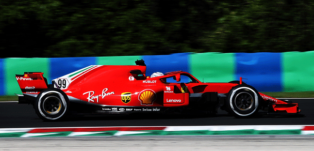 Test a Budapest - 1° giorno<br />Giovinazzi abbatte il record di Vettel
