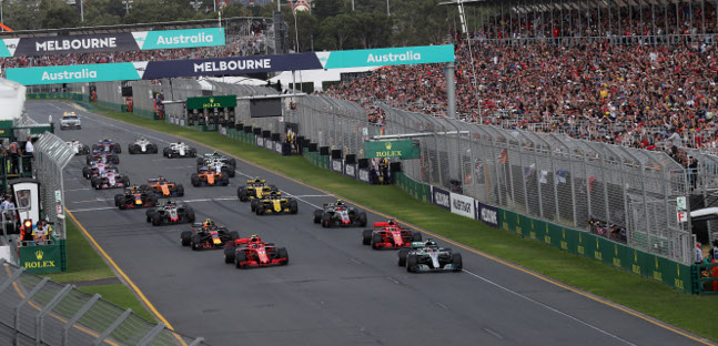 Start anticipato per la F1 2019,<br />il GP d'Australia sar&agrave; il 17 marzo