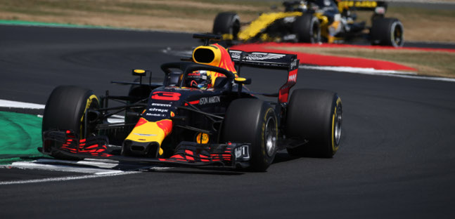Red Bull, a Silverstone poco<br />da fare contro Ferrari e Mercedes