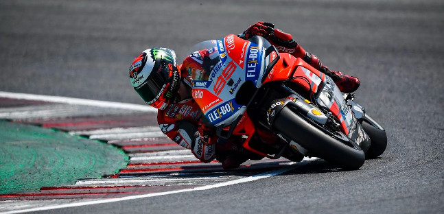 Ducati ancora in palla,<br />anche nei test di Misano