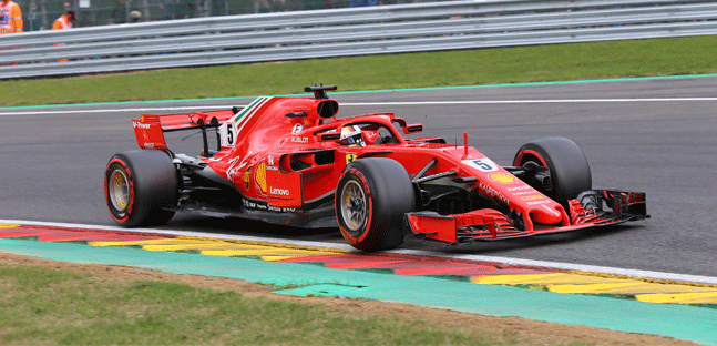 Spa - La cronaca<br />Vettel vince da dominatore