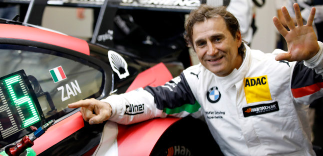 Zanardi, batti 5 a Misano<br />"Weekend sempre nel mio cuore"