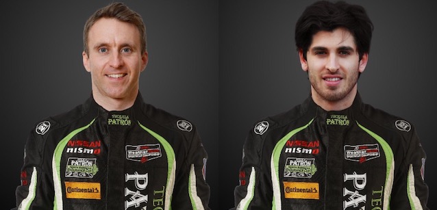 Giovinazzi e Bernhard <br />con Nissan alla Petit Le Mans