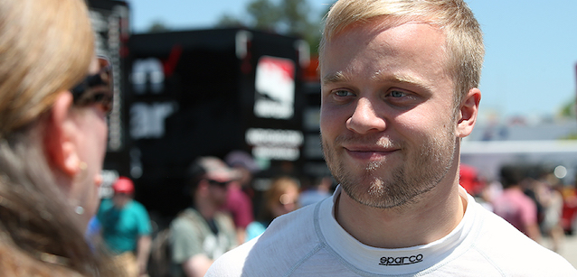 Rosenqvist nel 2019 con Ganassi