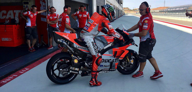Test privati ad Alcaniz,<br />bene Ducati e Yamaha