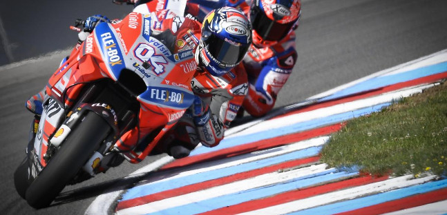 Brno - Qualifica<br />Dovizioso e Rossi superano Marquez